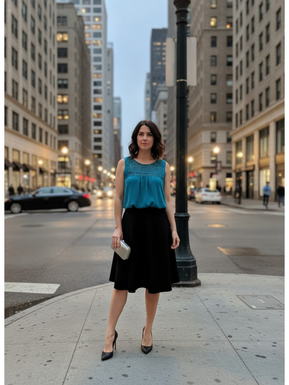 LaurenConrad Teal S/less Lace XL #romantic #taffeta #dopamine #fairy #whimsical